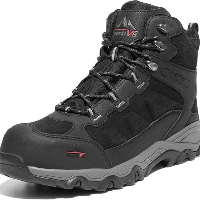 Waterproof Steel Toe Boots for Men Slip Resistant Safety Industrial Boots