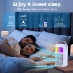 Portable Air Conditioner Fan – 4-in-1 Ice Cooler with Mist & Remote - Image 4