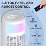 Portable Air Conditioner Fan – 4-in-1 Ice Cooler with Mist & Remote - Image 2