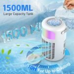 Portable Air Conditioner Fan – 4-in-1 Ice Cooler with Mist & Remote - Image 5