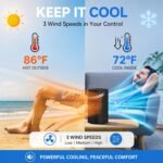 Portable Air Conditioners, 4-in-1 Mini Air Conditioner Evaporative - Image 9