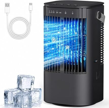 Portable Air Conditioners, 4-in-1 Mini Air Conditioner Evaporative
